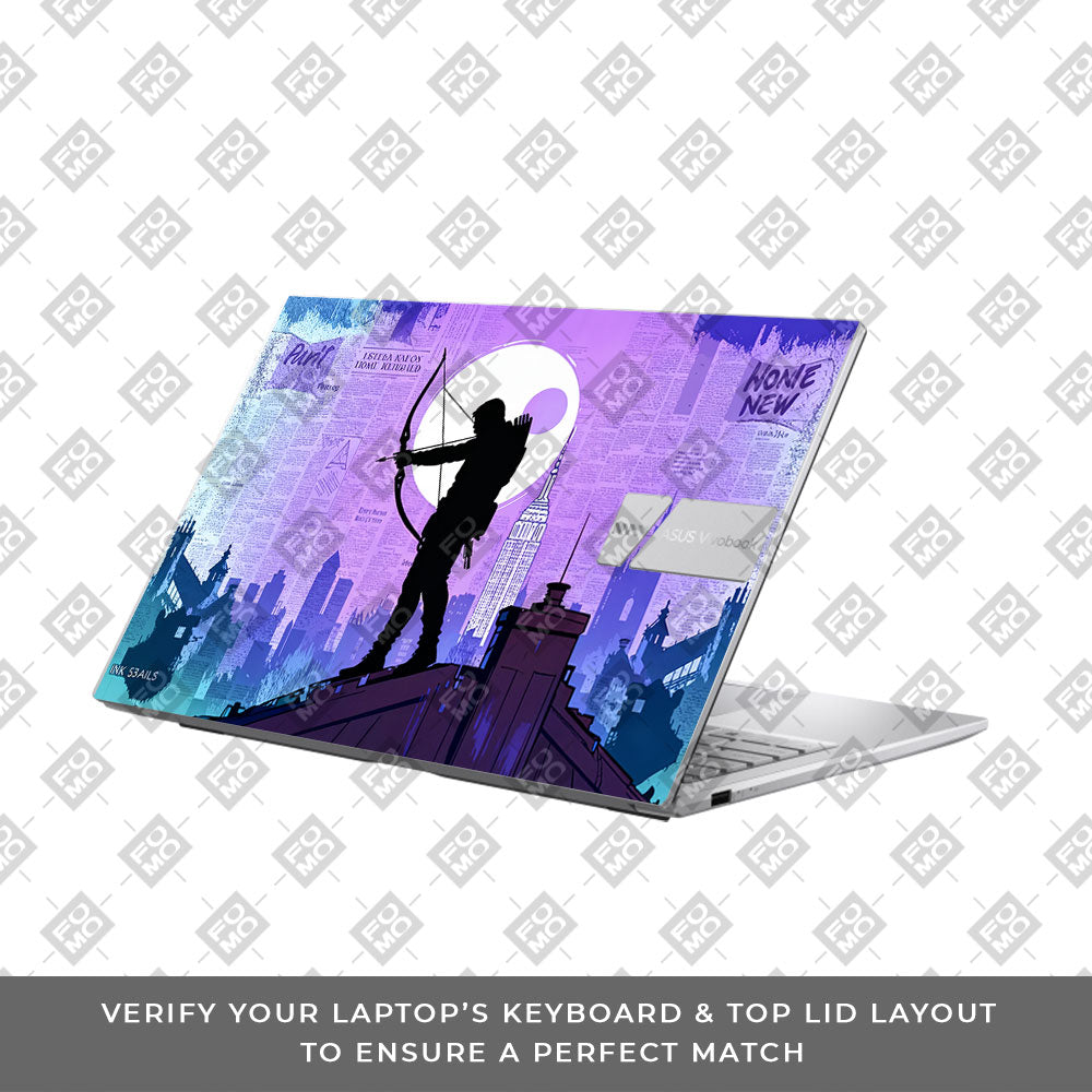 Hawkeye Focus Asus VivoBook 15 X1504VA Laptop Skin