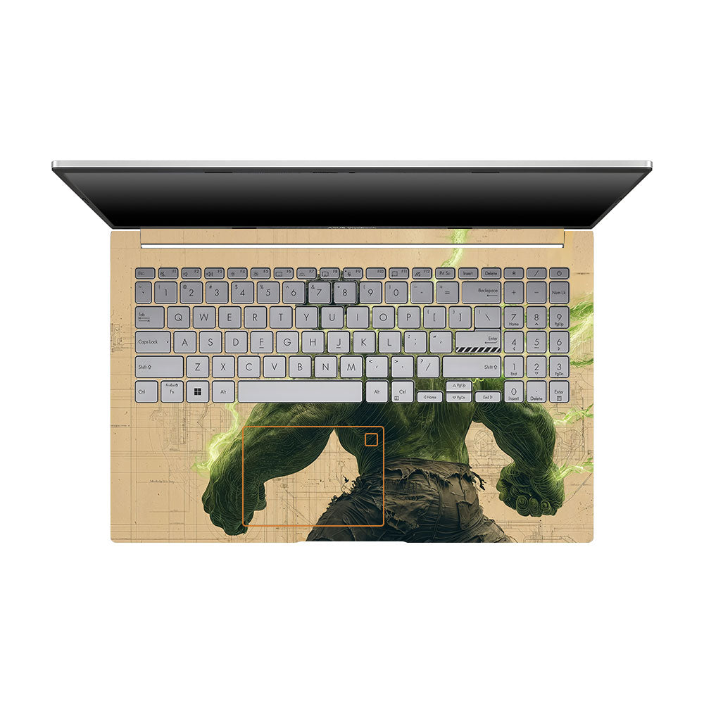 Hulk Unleashed Asus VivoBook 15 X1504VA Laptop Skin