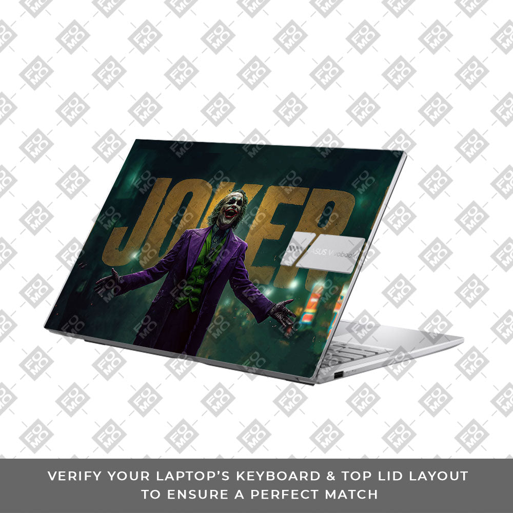 The Joker Chaos Asus VivoBook 15 X1504VA Laptop Skin