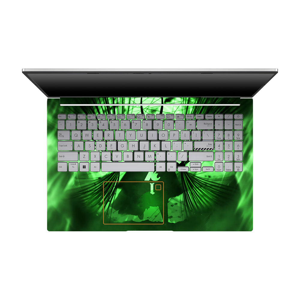Loki's Green Aura Asus VivoBook 15 X1504VA Laptop Skin