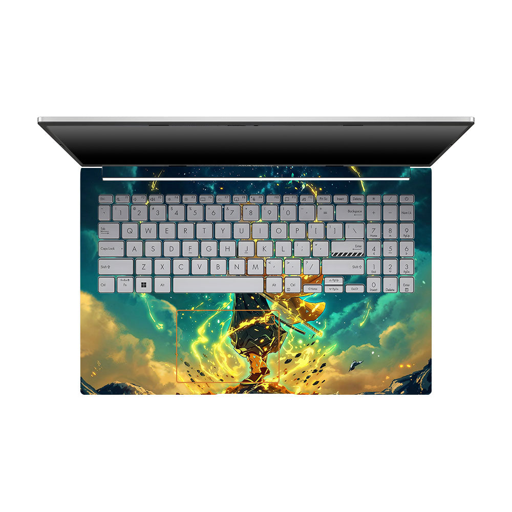 Zenitsu Thunder God Asus VivoBook 15 X1504VA Laptop Skin