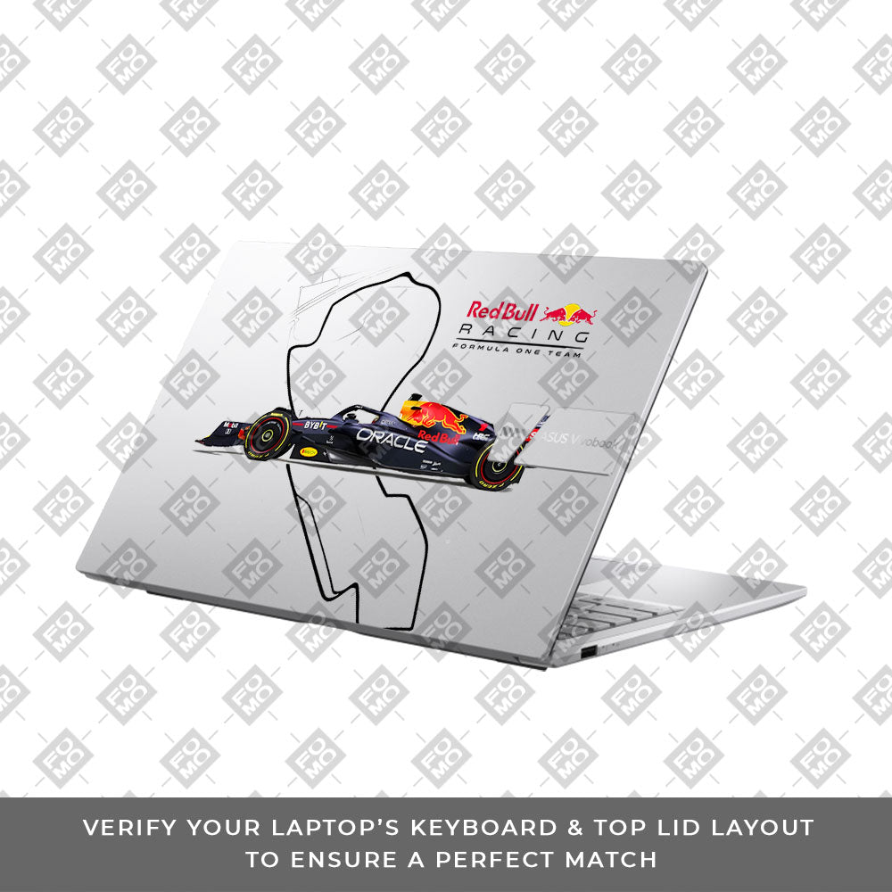 Transparent Track King Asus VivoBook 15 X1504VA Laptop Skin