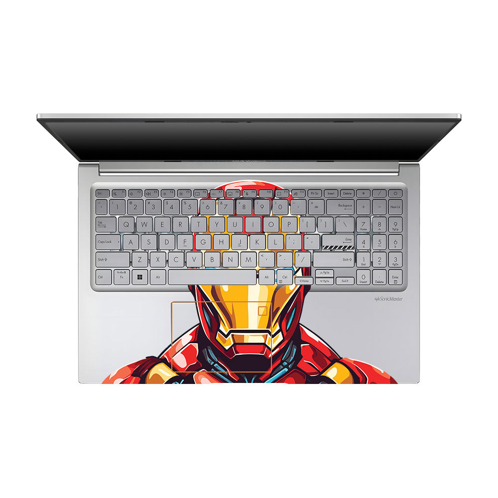 Transparent Arc Reactor Asus VivoBook 15 X1504VA Laptop Skin