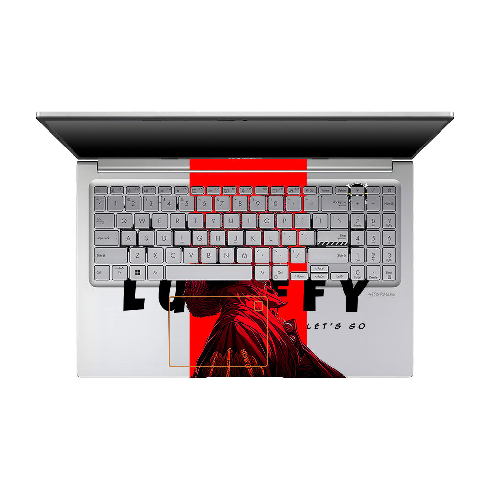 Transparent Pirate King Asus VivoBook 15 X1504VA Laptop Skin