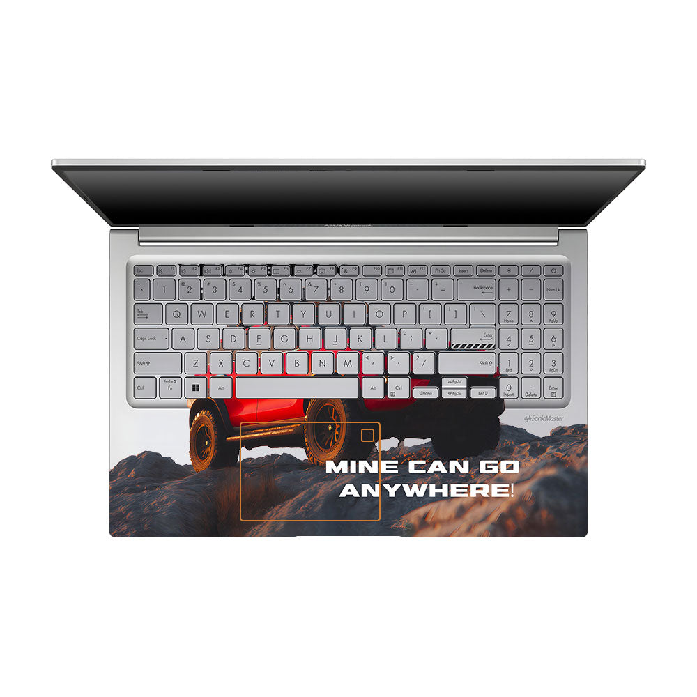Transparent Off-Road Beast Asus VivoBook 15 X1504VA Laptop Skin