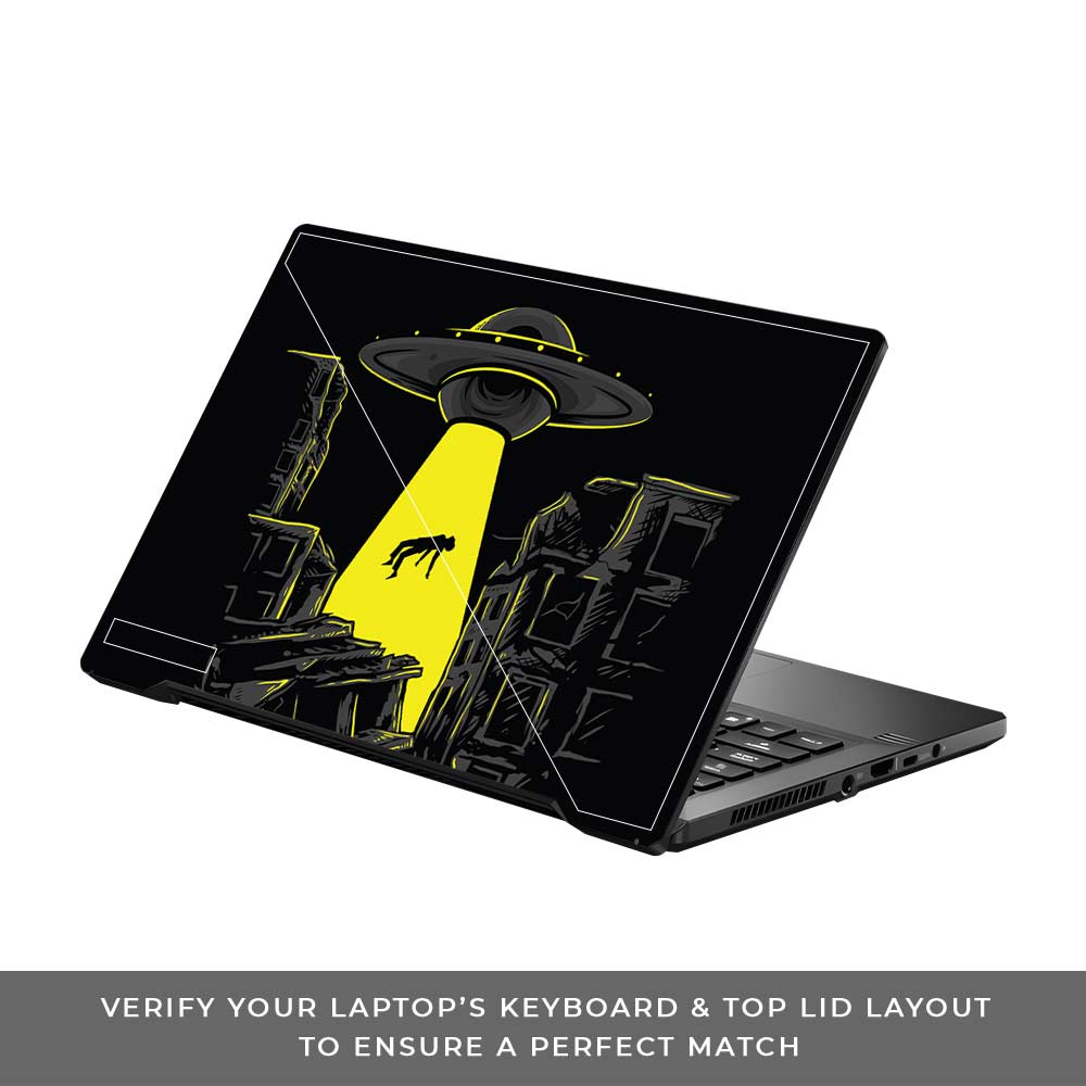 Alien Abduction Asus ROG Zephyrus G14 Laptop Skin