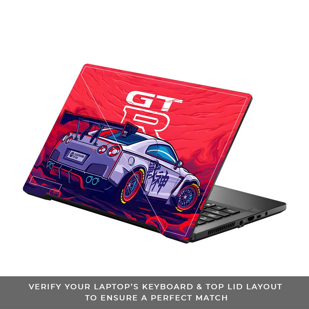 Nissan GTR Racing Edition Asus ROG Zephyrus G14 GA401 Laptop Skin
