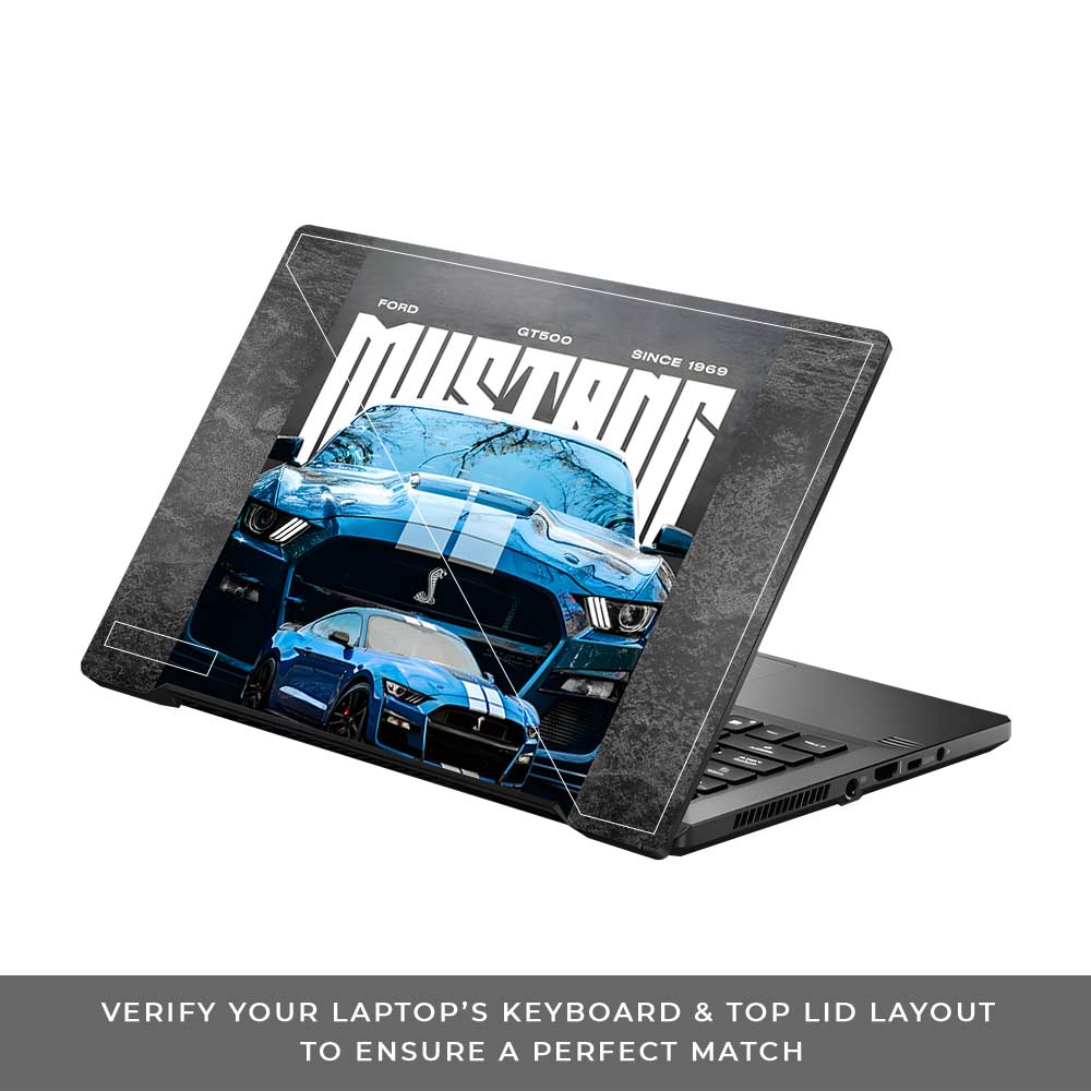 Ford Mustang GT500 Asus ROG Zephyrus G14 GA401 Laptop Skin