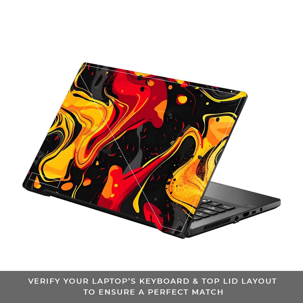 Lava Burst Asus ROG Zephyrus G14 GA401 Laptop Skin