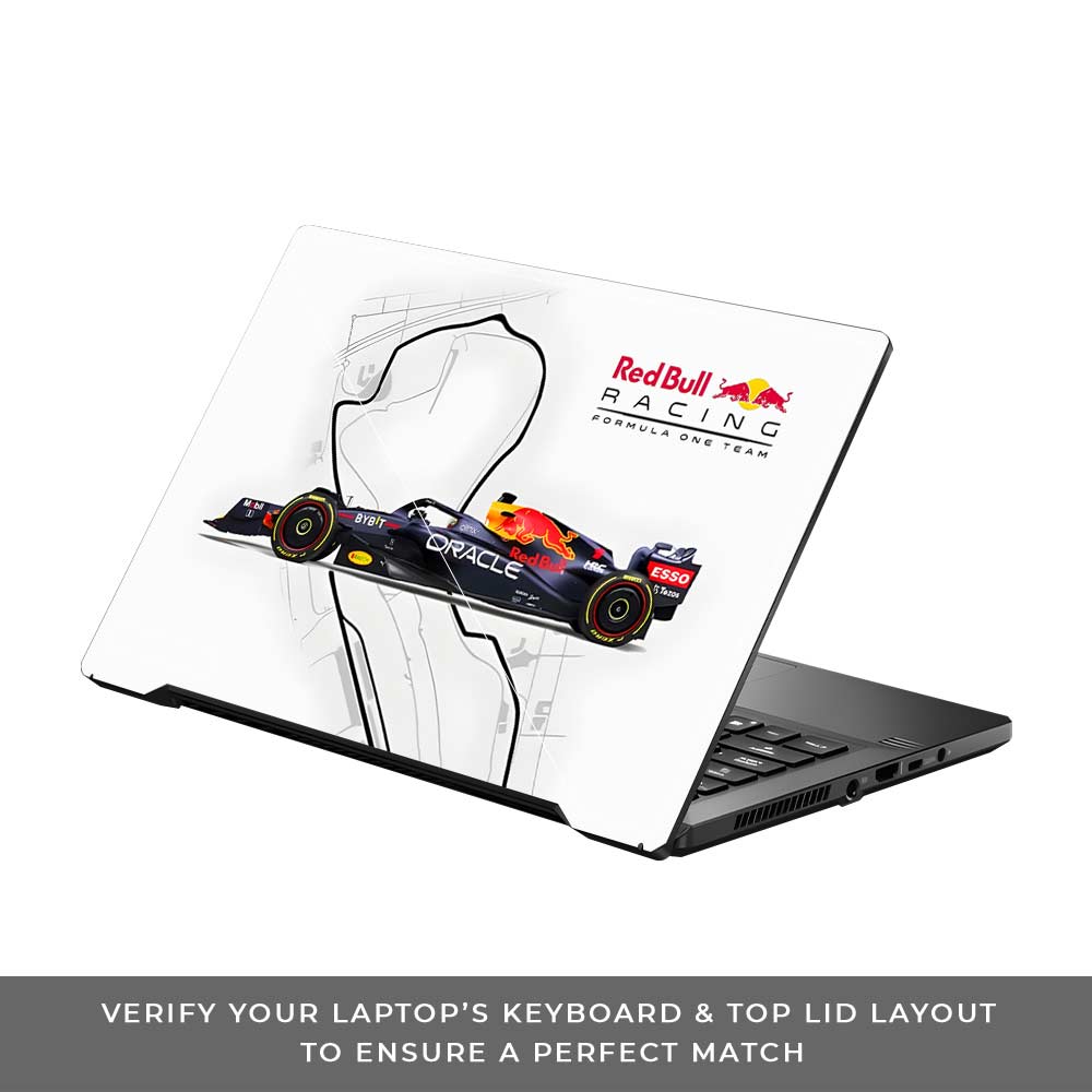 Red Bull Racing in Action Asus ROG Zephyrus G14 GA401 Laptop Skin