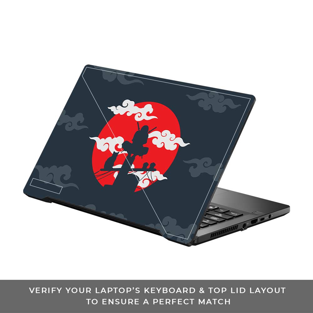 Itachi Uchiha Asus ROG Zephyrus G14 GA401 3D Laptop Skin