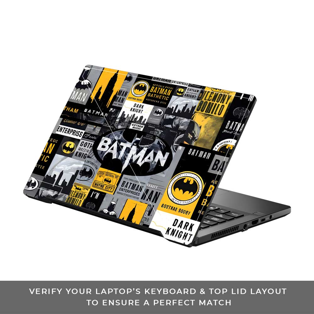 Batman Collage Asus ROG Zephyrus G14 GA401 Laptop Skin