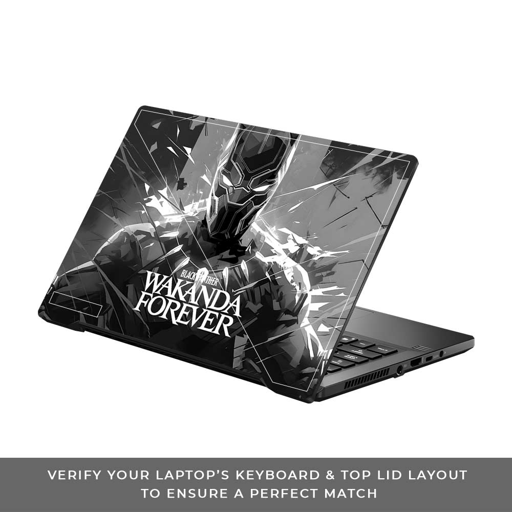 Black Panther Wakanda Forever Asus ROG Zephyrus G14 GA401 3D Laptop Skin