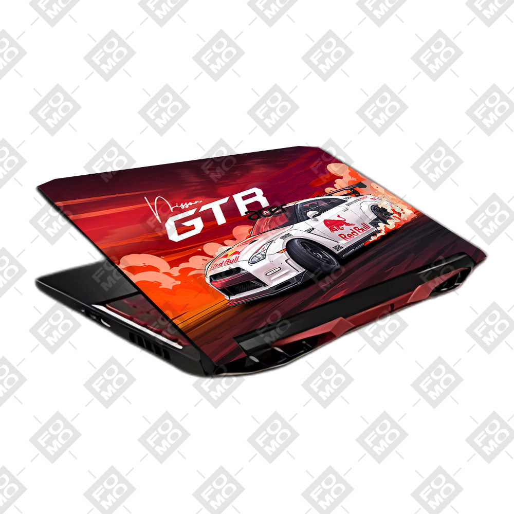Nissan GTR Red Bull Drift Fury Acer Nitro 5 AN515 45, 55, 57 Laptop Skin