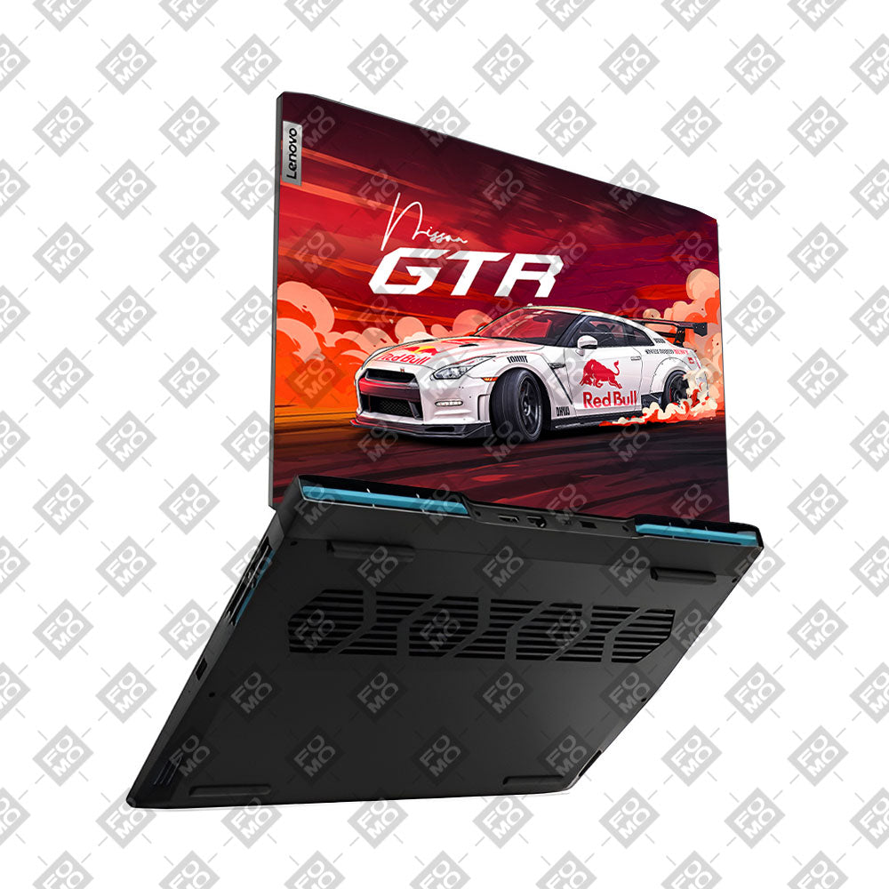 Nissan GTR Red Bull Drift Fury Lenovo IdeaPad Gaming 3 15ARH7 and 15IAH7 Laptop Skin