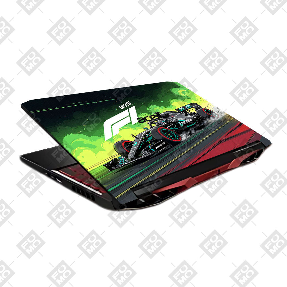 W15 F1 Red Bull x AMG Velocity Acer Nitro 5 AN515 45, 55, 57 3D Laptop Skin