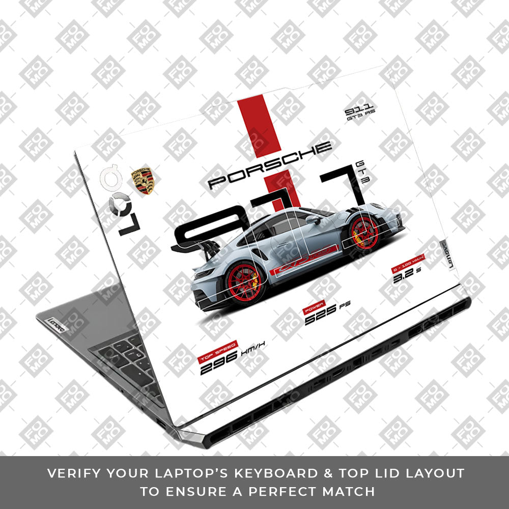Porsche 911 GT3 RS Lenovo LOQ 2024 Laptop Skin
