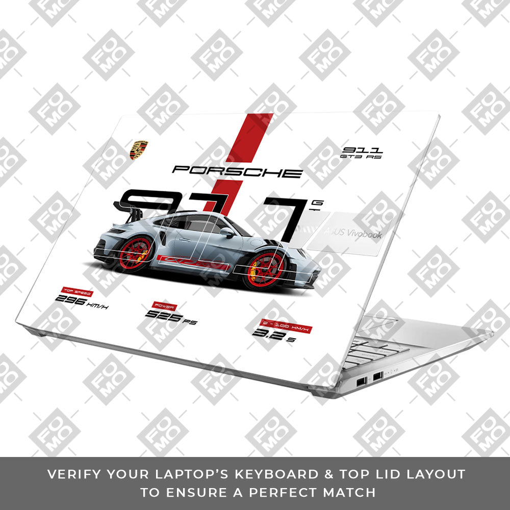 Porsche 911 GT3 RS Asus Vivobook Pro 15 M6500QC & M6500QH Laptop Skin