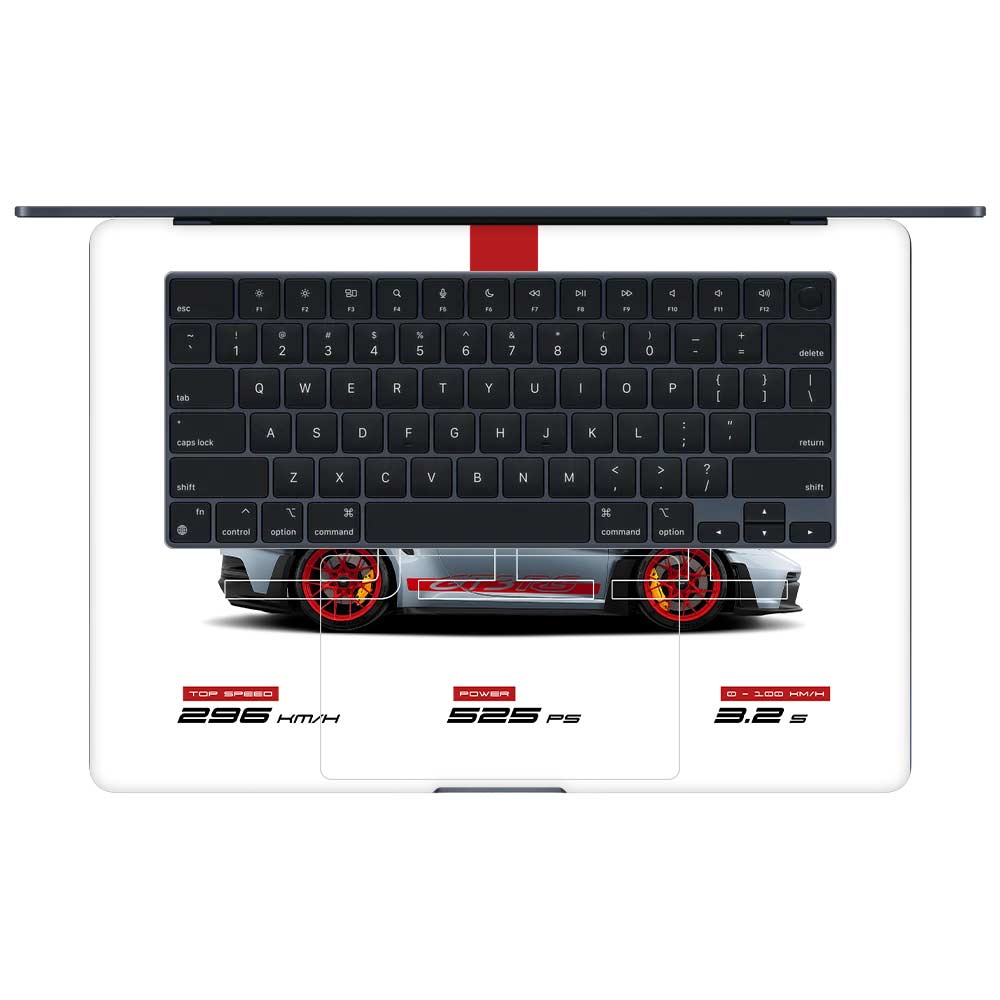 Porsche 911 GT3 RS MacBook Air 15 M2 2023 Laptop Skin