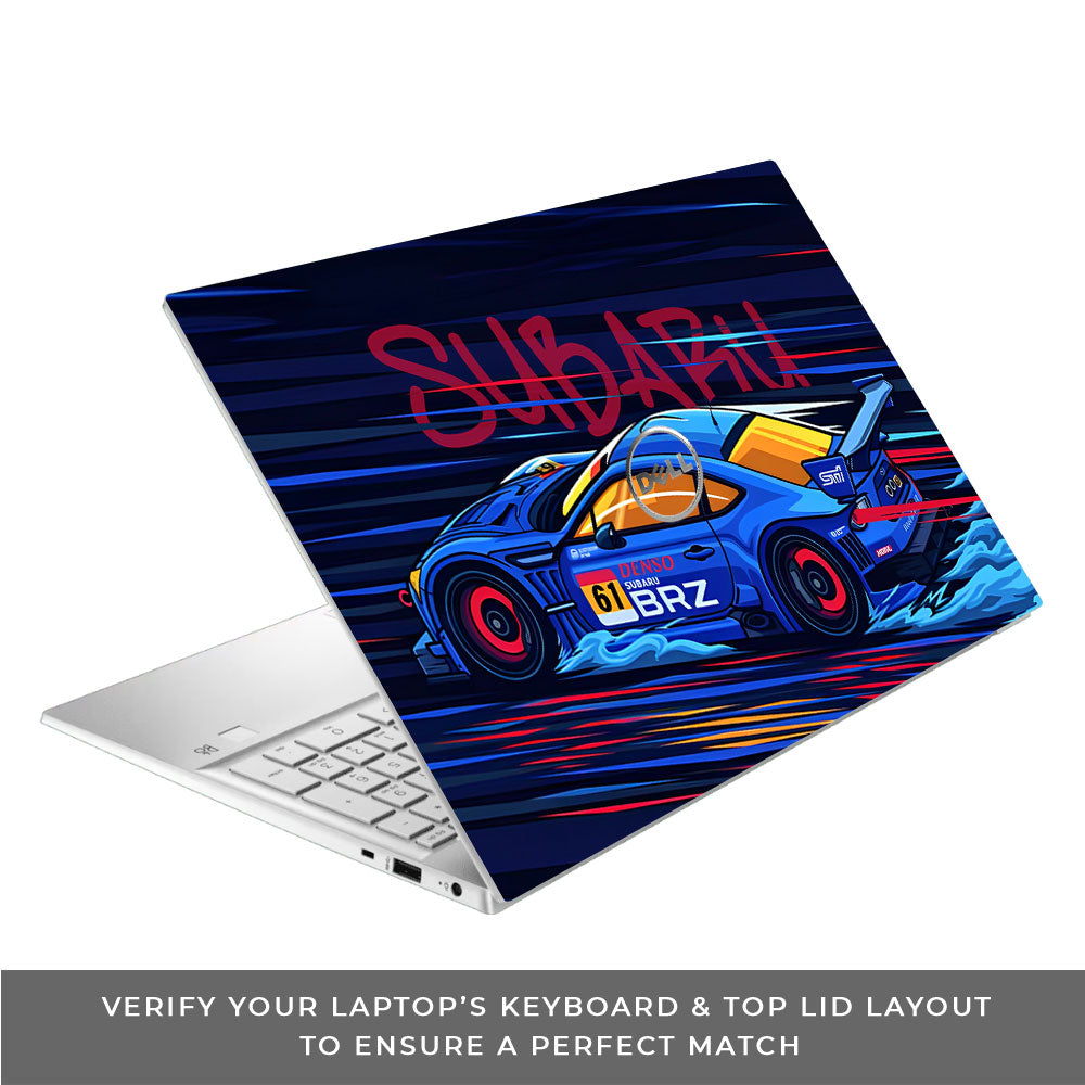 Subaru BRZ Dell Inspiron 3501 Laptop Skin