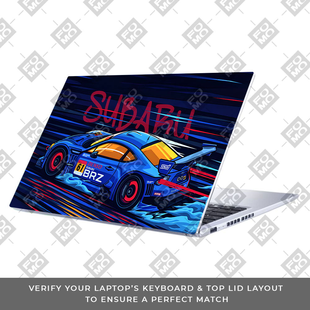 Subaru BRZ Asus Vivobook 15 X1502ZA Laptop Skin