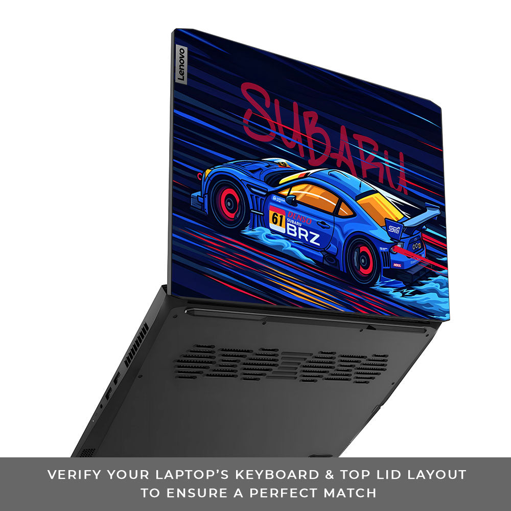 Subaru BRZ Lenovo IdeaPad Gaming 3 15ACH6 and 15IHU6 Laptop Skin