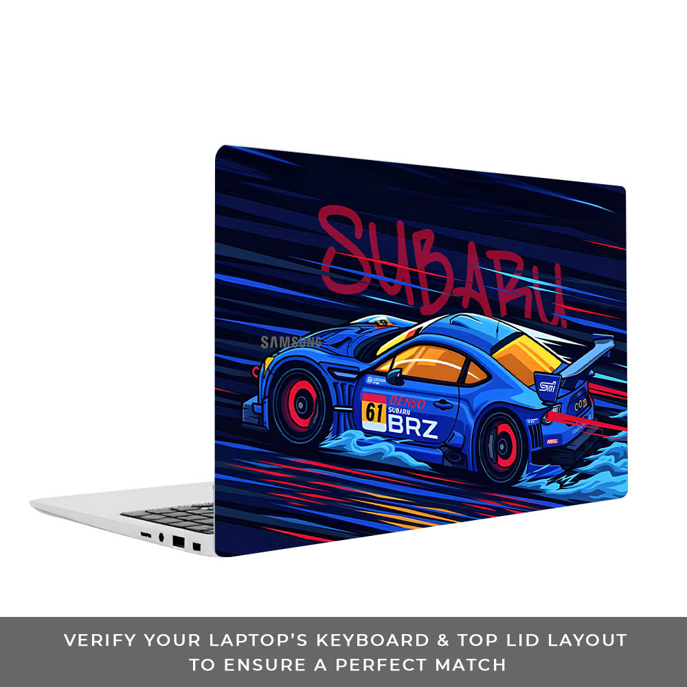 Subaru BRZ Samsung Galaxy Book 4 15.6 Laptop Skin