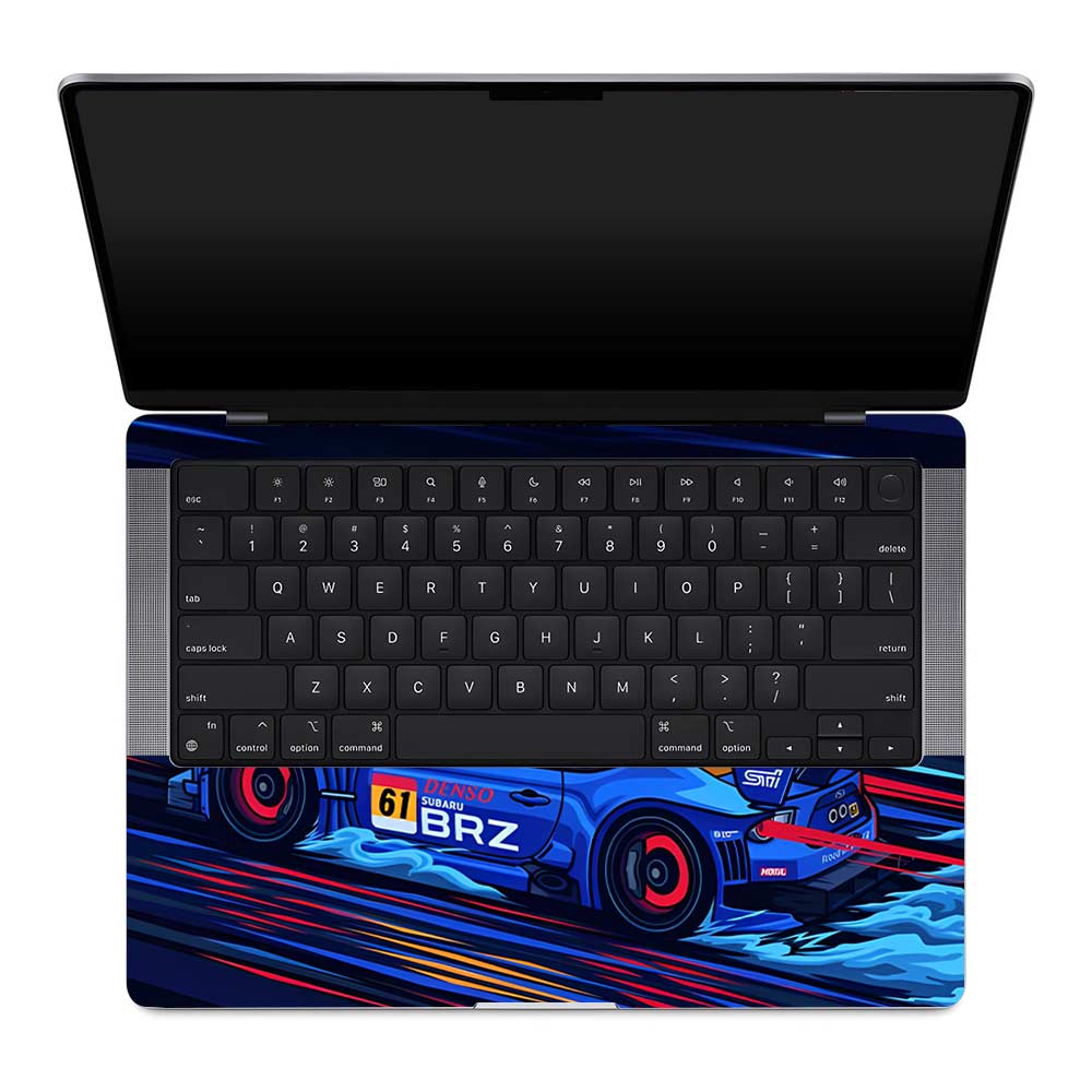 Subaru BRZ MacBook Pro 14 M1, M2, M3, M4 2021-2024 Laptop Skin