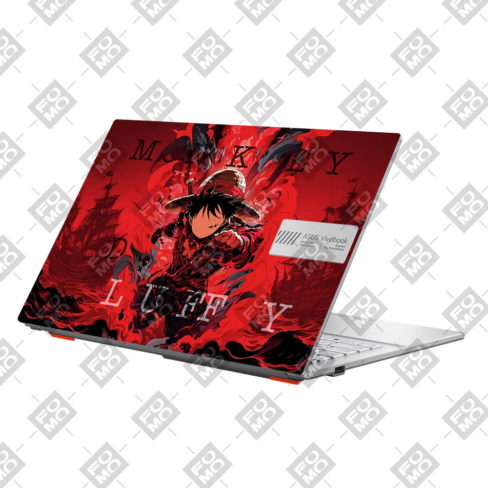 Red King Luffy Asus Vivobook Go 15 E1504G 3D Laptop Skin