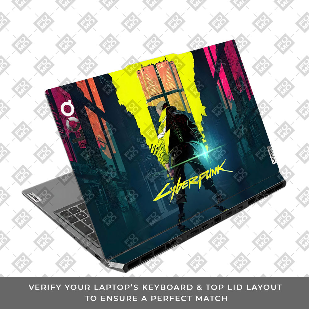Cyberpunk Uprising Lenovo LOQ 2024, 2025 Laptop Skin