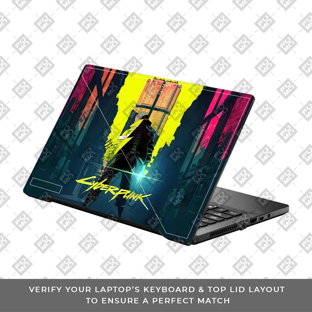 Cyberpunk Uprising Asus ROG Zephyrus G14 GA401 Laptop Skin