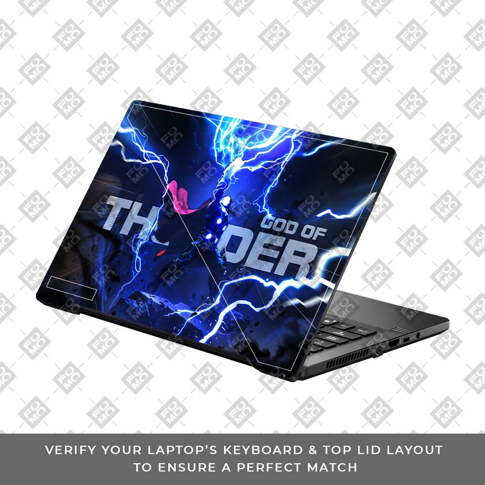 Thor God of Thunder Asus ROG Zephyrus G14 GA401 Laptop Skin