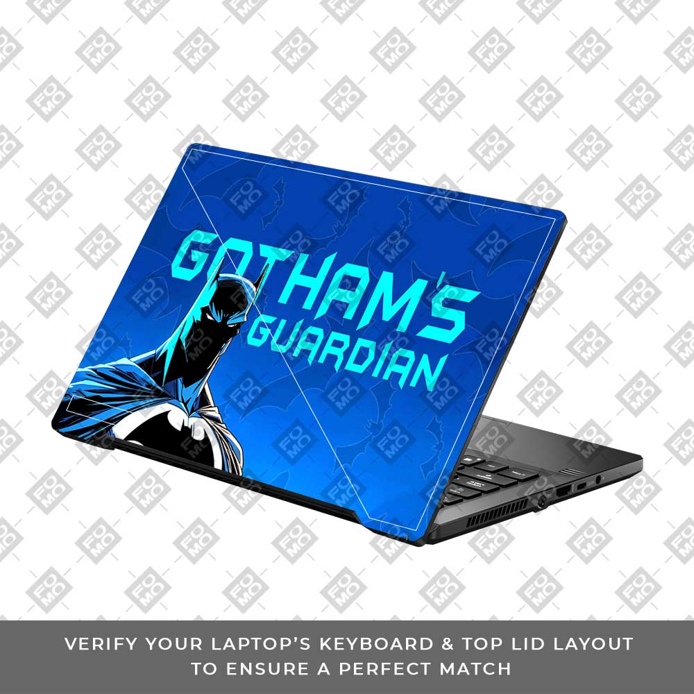 Gotham's Guardian Batman Asus ROG Zephyrus G14 GA401 Laptop Skin