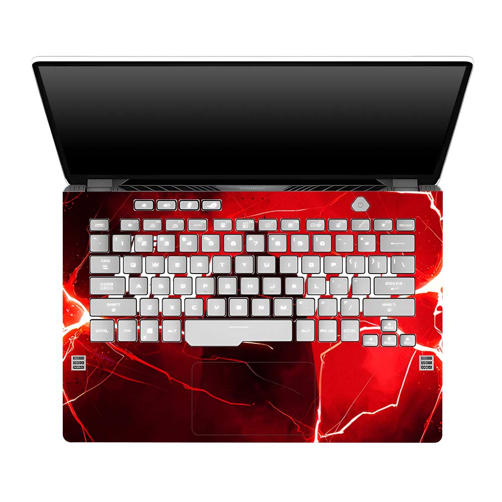 Red Rage Batman Asus ROG Zephyrus G14 GA401 3D Laptop Skin
