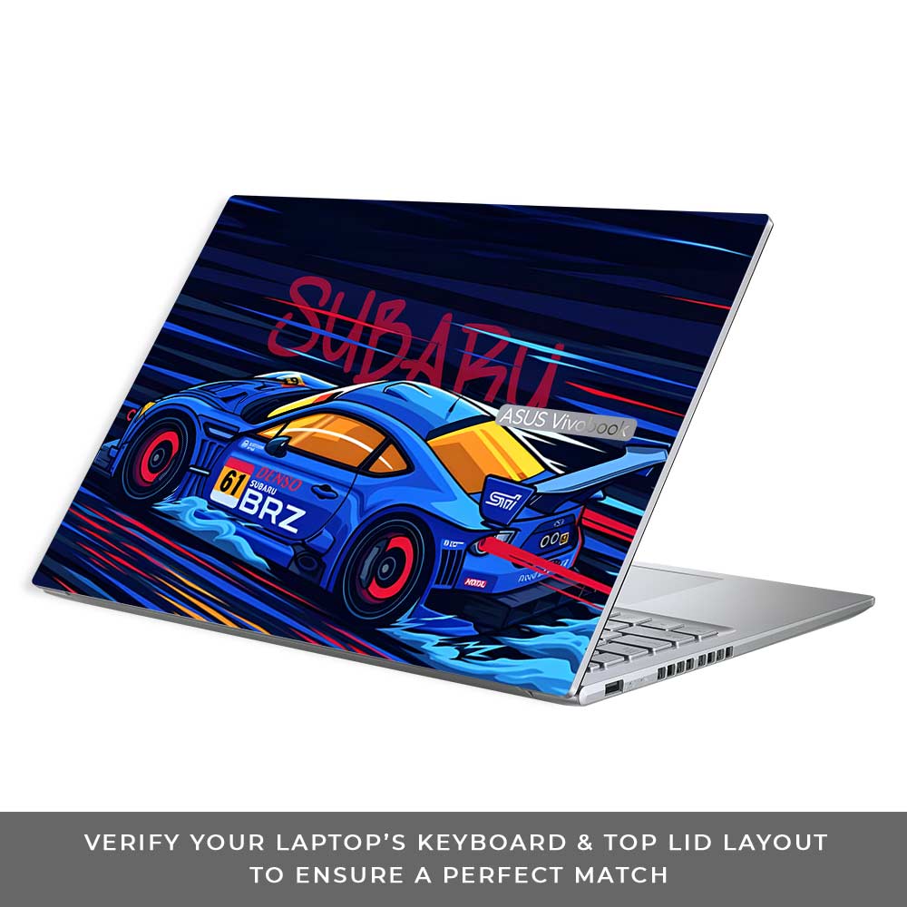 Subaru BRZ Asus Vivobook 16X M1603QA Laptop Skin