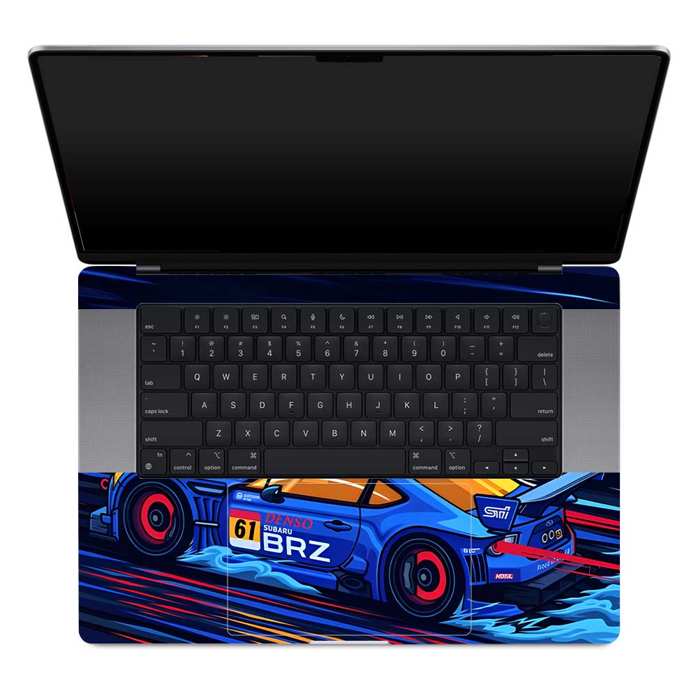 Subaru BRZ MacBook Pro 16 M1, M2, M3, M4 2021-2024 Laptop Skin