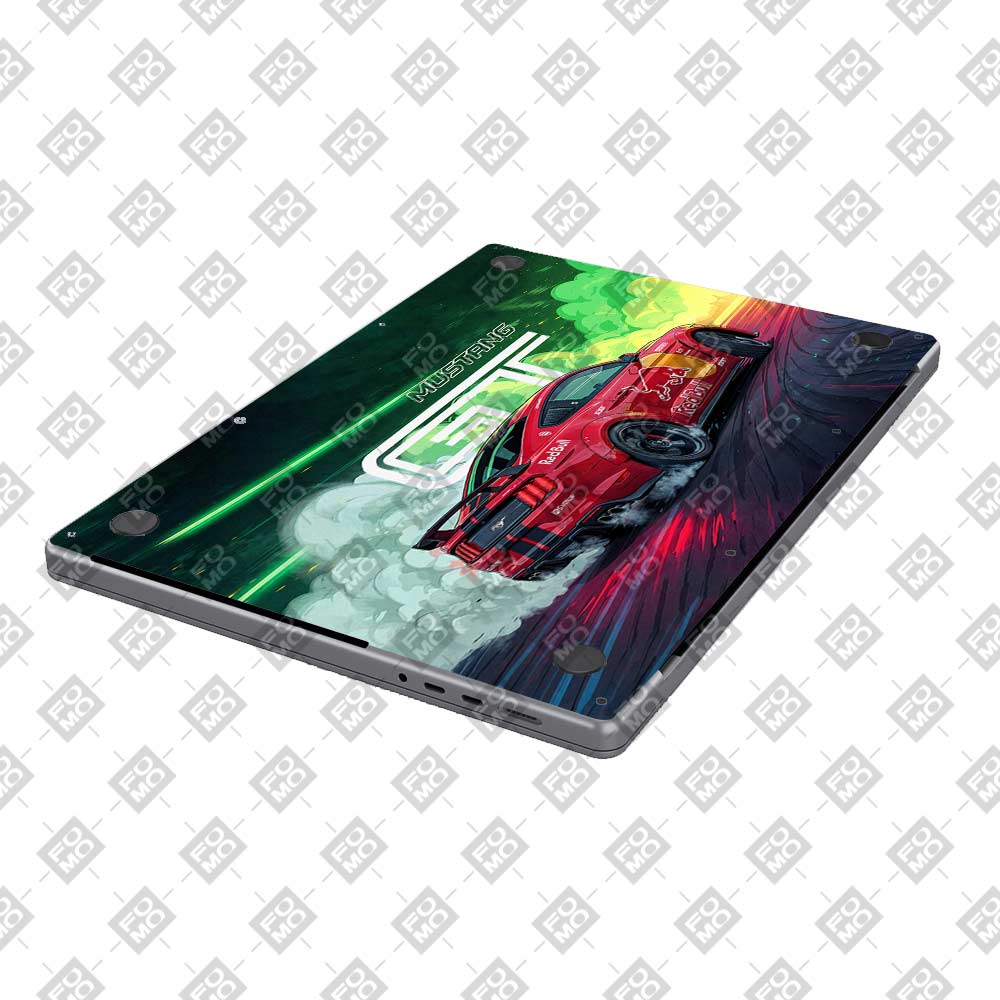 Mustang GT Red Bull Drift Beast MacBook Air 13 M1 2020 Laptop Skin