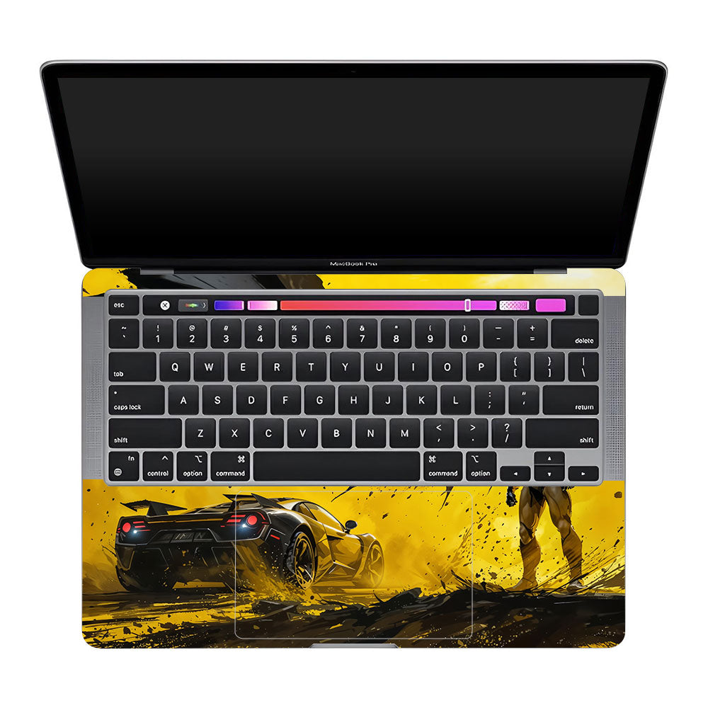 Dark Knight Velocity MacBook Pro 13 M1 2020 Laptop Skin