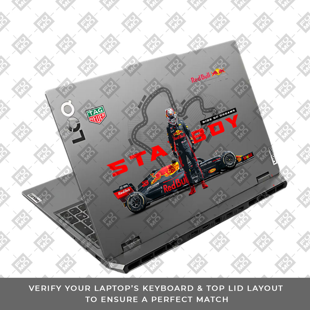 Transparent Starboy Racer Lenovo LOQ 2024, 2025 Laptop Skin