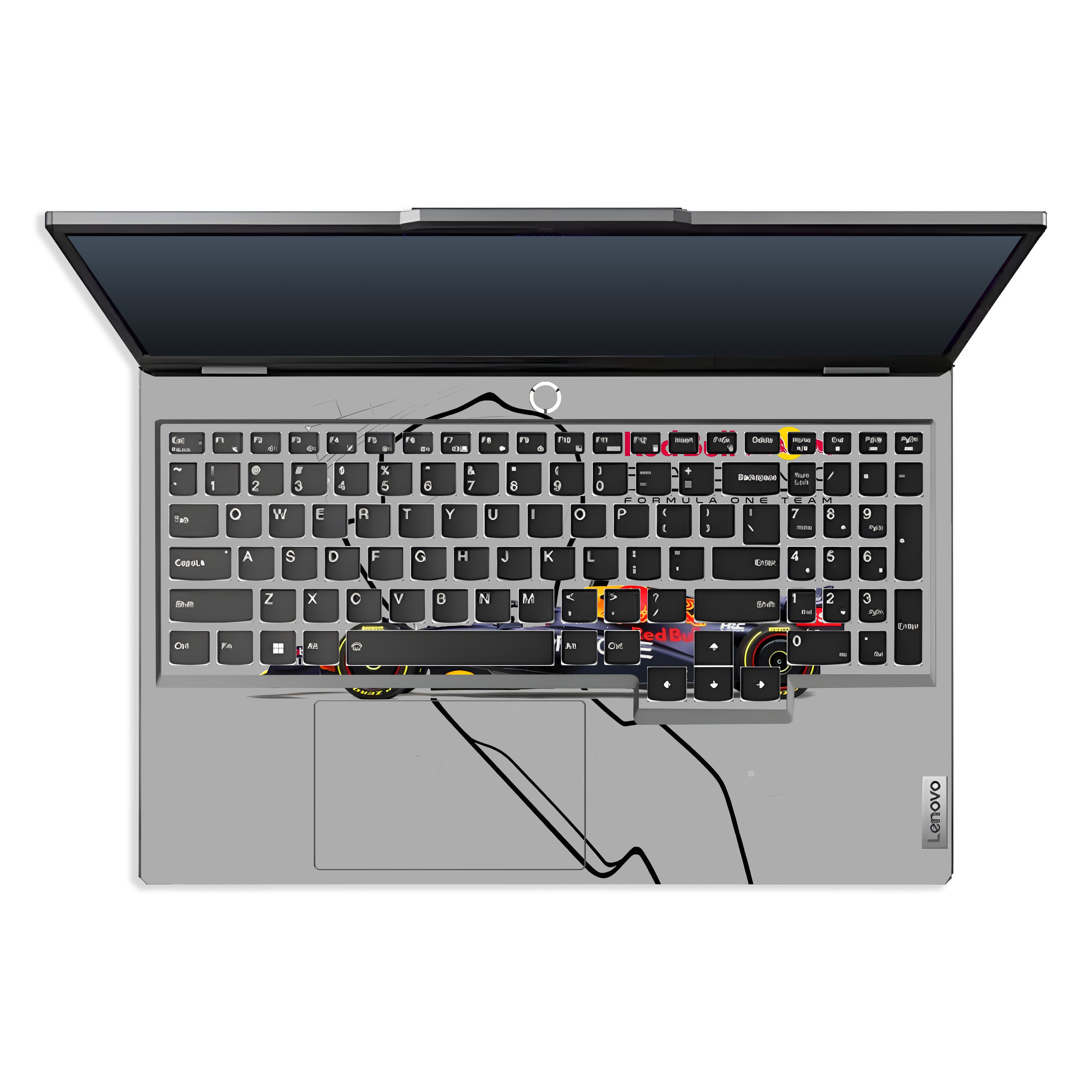 Transparent Track King Lenovo LOQ 2024, 2025 Laptop Skin