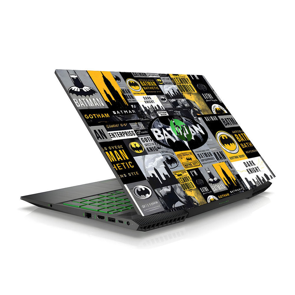 Batman Collage HP Pavilion Gaming 15 CX Series Laptop Skin