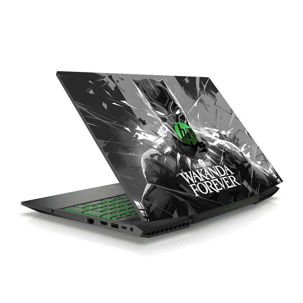 Black Panther Wakanda Forever HP Pavilion Gaming 15 CX Series 3D Laptop Skin