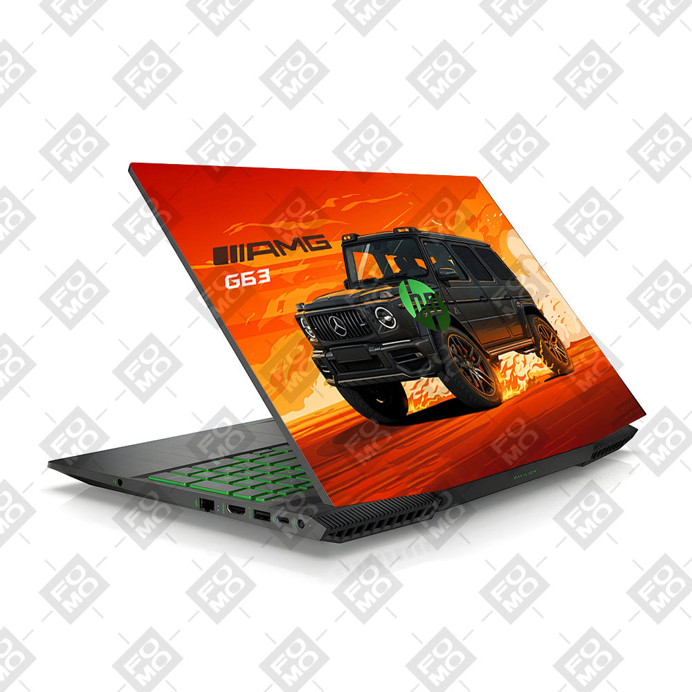 Mercedes AMG G63 HP Pavilion Gaming 15 CX Series Laptop Skin