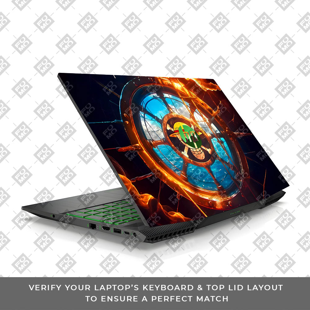 Straw Hat Pirates Emblem HP Pavilion Gaming 15 CX Series  Laptop Skin