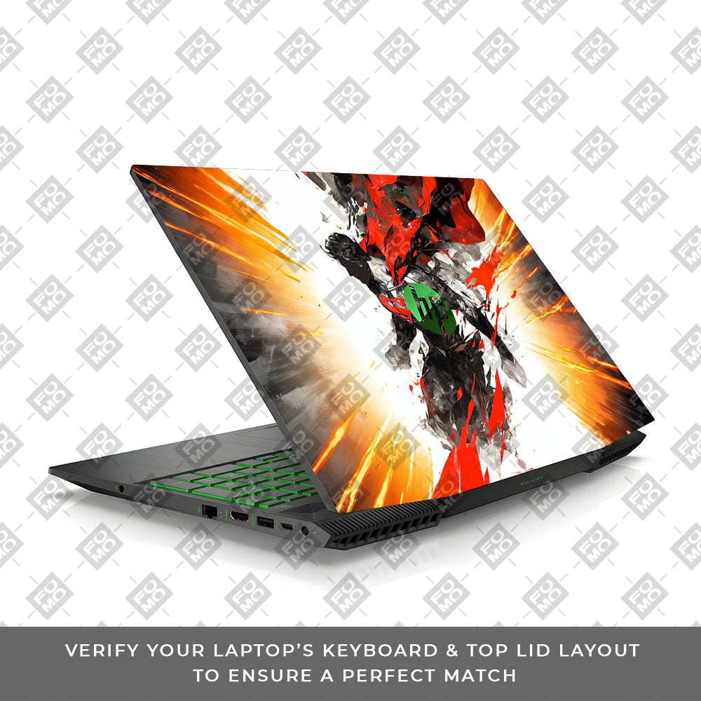 Superman Ascension HP Pavilion Gaming 15 CX Series Laptop Skin