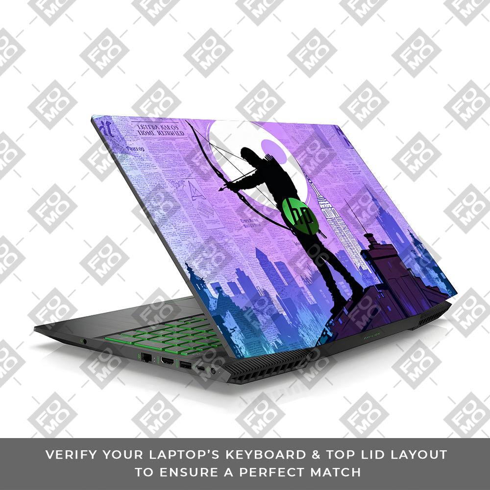 Hawkeye Focus HP Pavilion Gaming 15 CX Series Laptop Skin