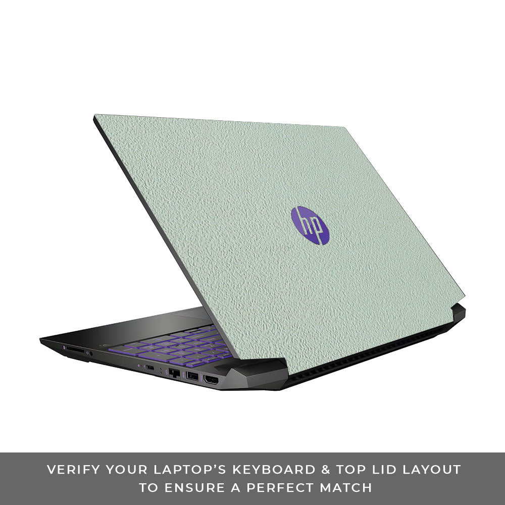 Textured Aqua Stone HP Pavilion Gaming 15 EC Series Laptop Skin