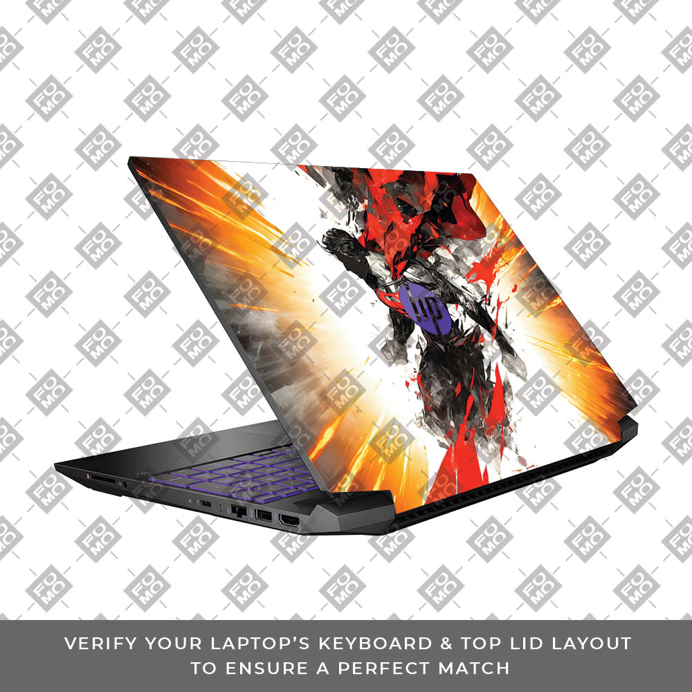 Superman Ascension HP Pavilion Gaming 15 EC Series Laptop Skin