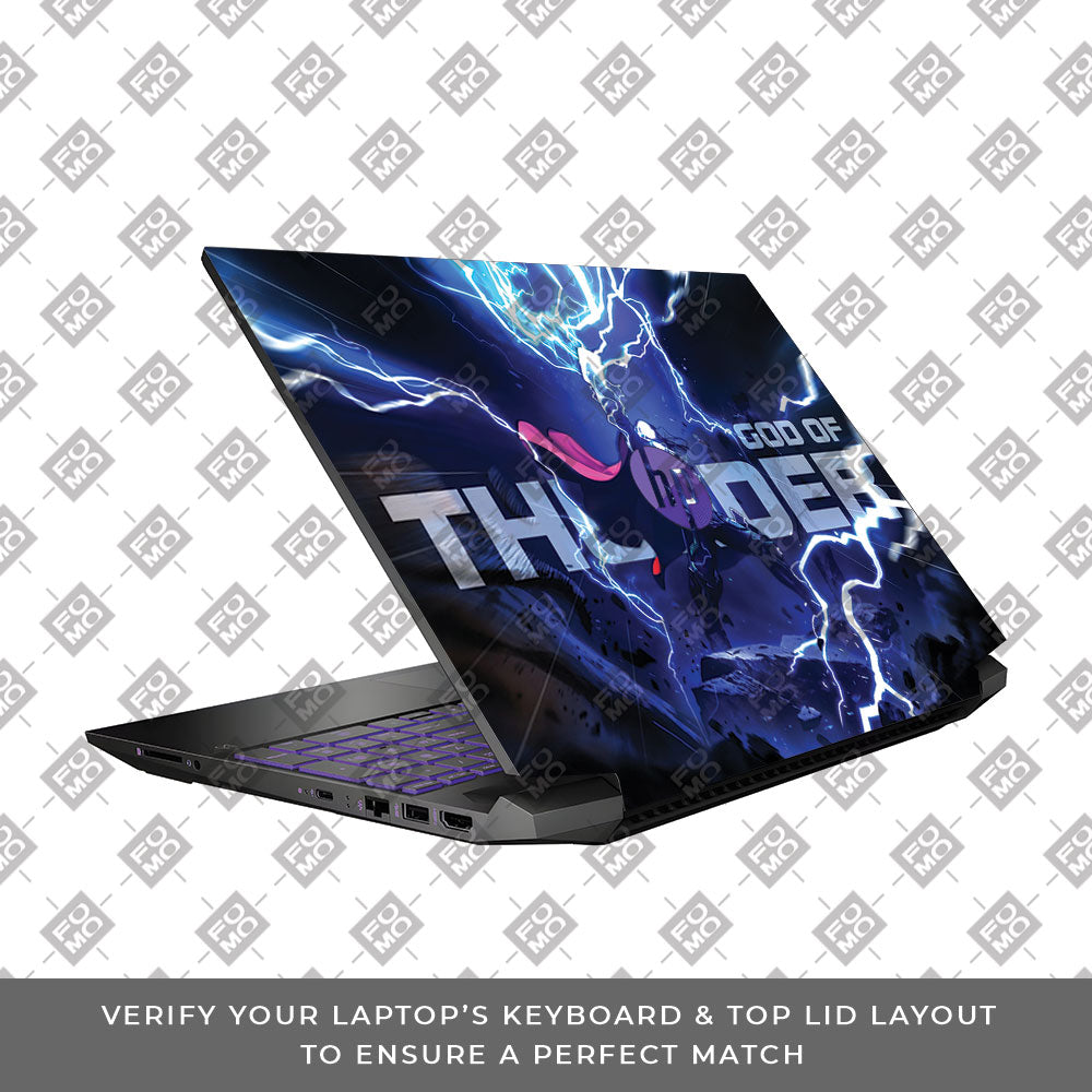 Thor God of Thunder HP Pavilion Gaming 15 EC Series Laptop Skin