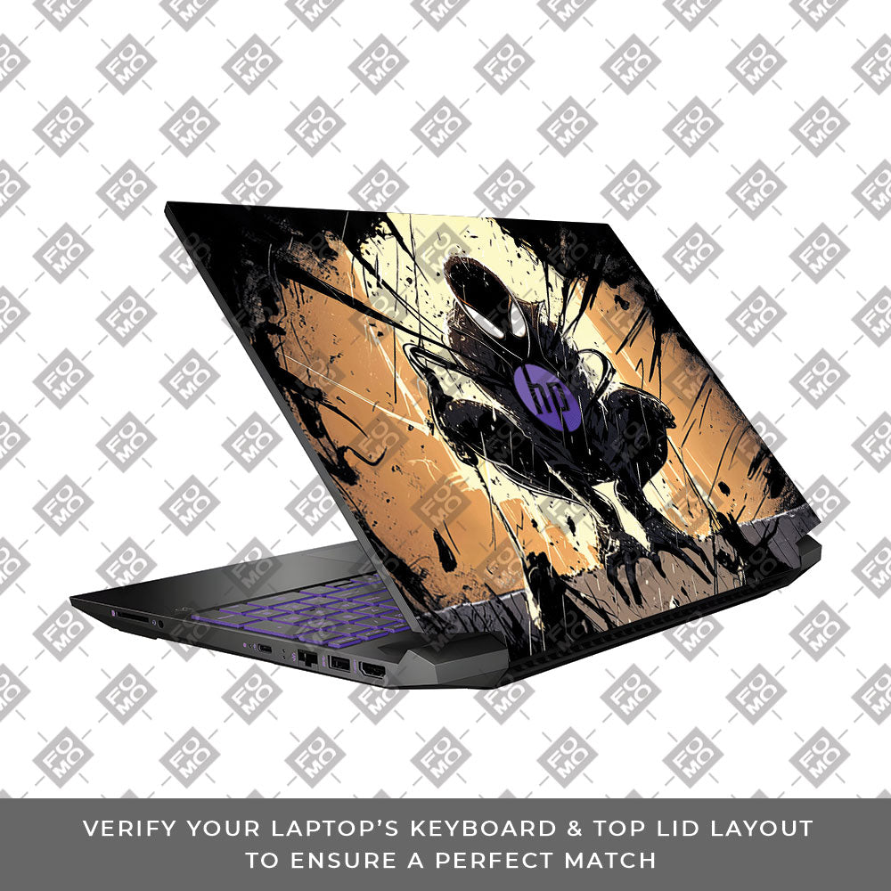 Shadow Spiderman HP Pavilion Gaming 15 EC Series Laptop Skin